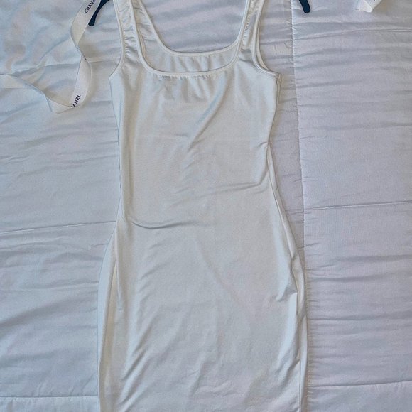 White Mini Bodycon Dress - Picture 1 of 1